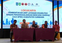 Gelar Loka Karya, BPBD Prov NTB Siapkan Pembentukan ULD di Kab Sumbawa
